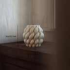 Soy Wax Scented Candle - Perfect for Christmas, Valentine's & Thanksgiving Decor | Sparkling Indoor Use | Single Wick, 1pc