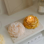 5pcs Handcrafted Peony Scented Soy Wax Candles, Single-Wick, Decorative Floral Candles, for Wedding, Party Decor, Mother'S Day, Valentine's, Thanksgiving, Christmas, New Year, Universal Gifts