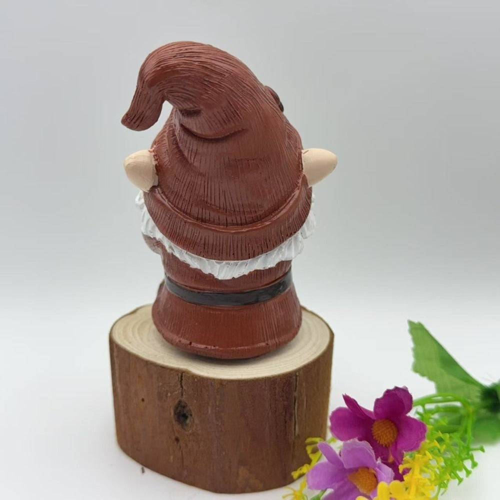 New Three-dimensional Coffee Time Gnome Resin Handicraft Ornaments Home Decorations Desktop Knick-knacks
