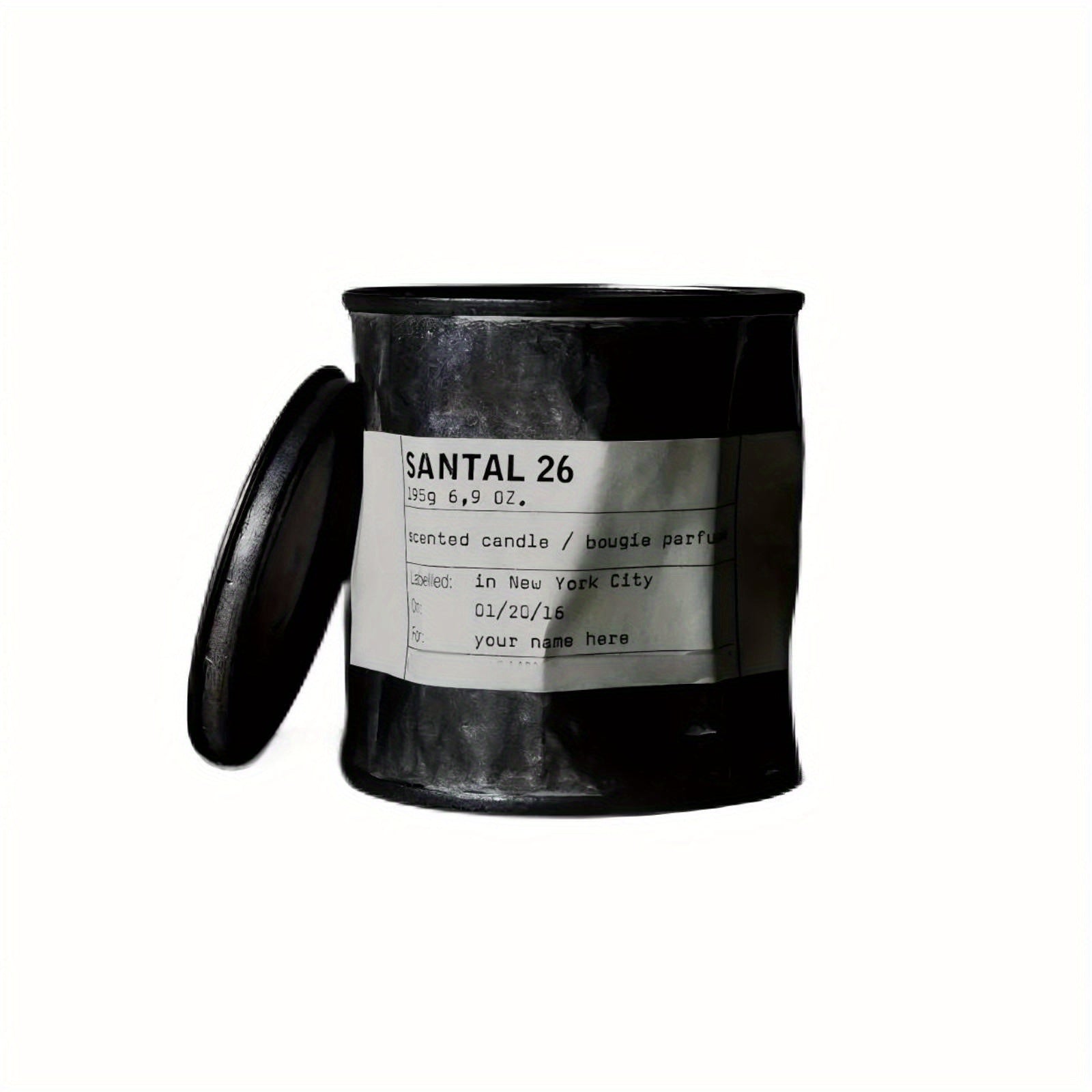 Retro Industrial Tin Can Candle Aroma Diffuser Decorative Scented Candle