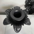 Retro Black Metal Wall Lamp Holder Suitable for Hanging Decoration in Living Room, Bedroom and Corridor