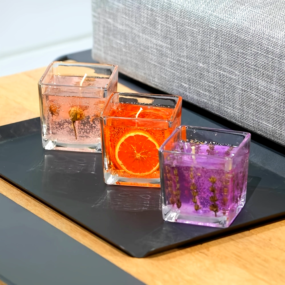 Classic Generous Bottle Advanced Floral Candles, 550G Lavender/rose/orange Scented Candles, True Flower Inlay, Fragrance, Family Perfume Essential, Perfect Birthday Gift